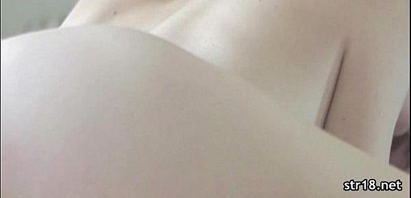 Teen slut enjoys hardcore dp!